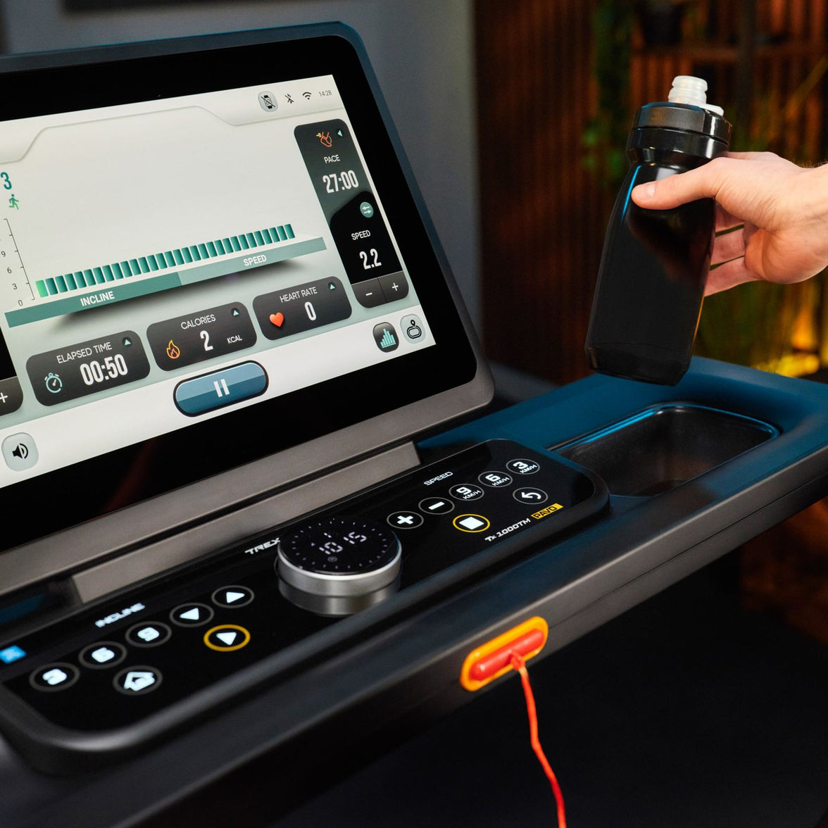 Trex Sport PAVO TX-1000TM Foldbart Løbebånd – 15,6" Android Skærm & Netflix