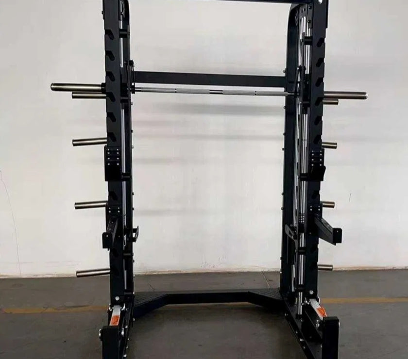 Half Rack Smith Machine med Counterbalance - Professionel
