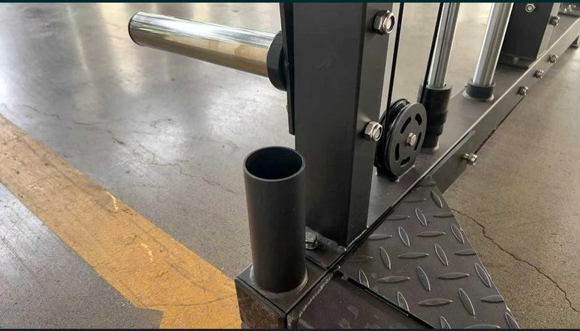 Half Rack Smith Machine med Counterbalance - Professionel