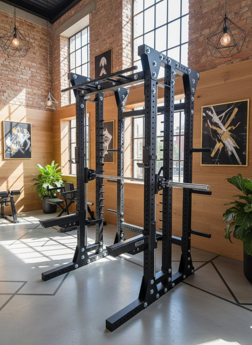 Smith Machine Power Rack 251cm - Professionel Træningsstation