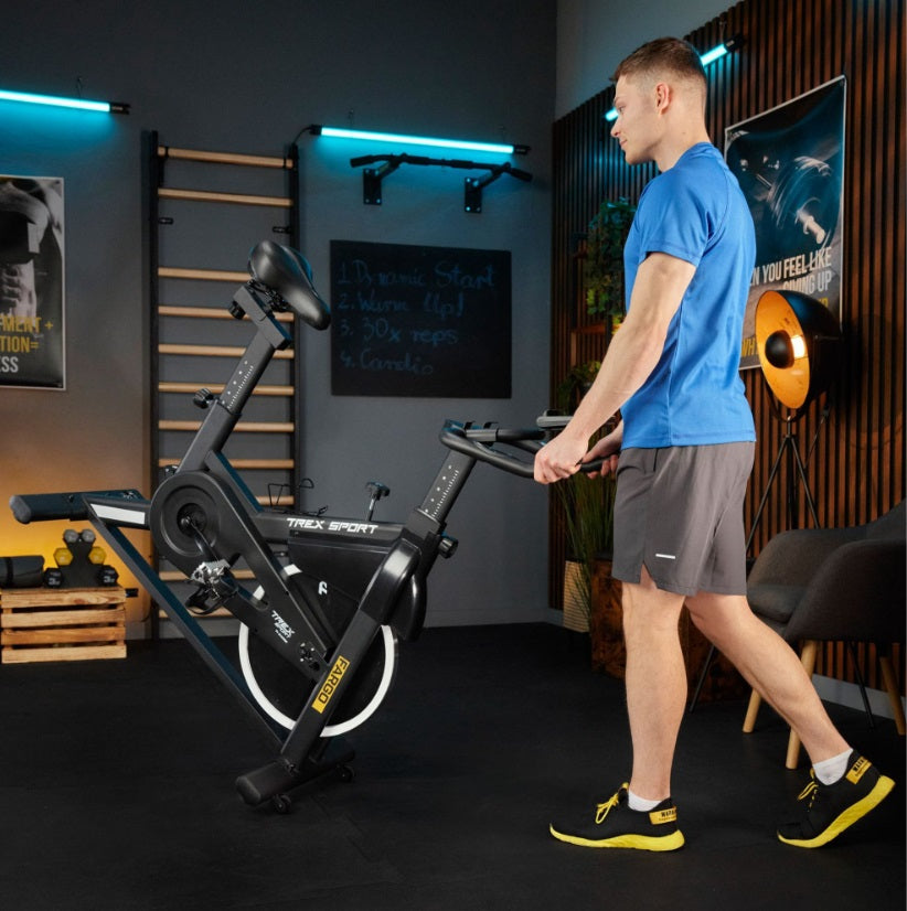 Trex Sport FARGO TX-840SB Magnetisk Spinning Cykel – 10 kg Svinghjul & Bluetooth