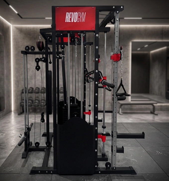 Smith Skydekrank LS03 2x72kg – Professionel Multifunktionel Træningsstation