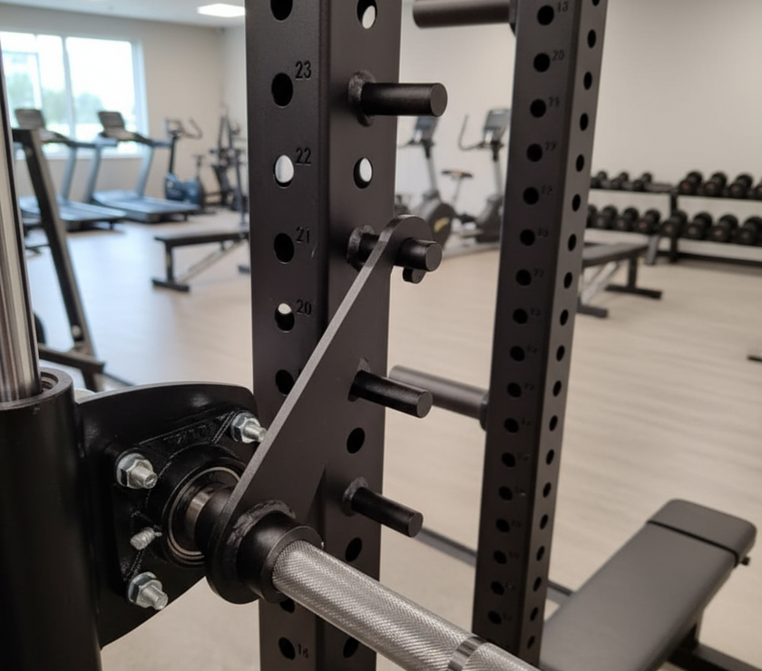 Smith Machine Power Rack 251cm - Professionel Træningsstation gym4all
