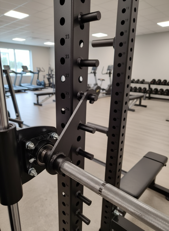 Smith Machine Power Rack 251cm - Professionel Træningsstation gym4all