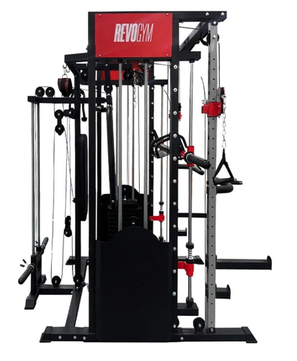 Smith Skydekrank LS03 2x72kg – Professionel Multifunktionel Træningsstation
