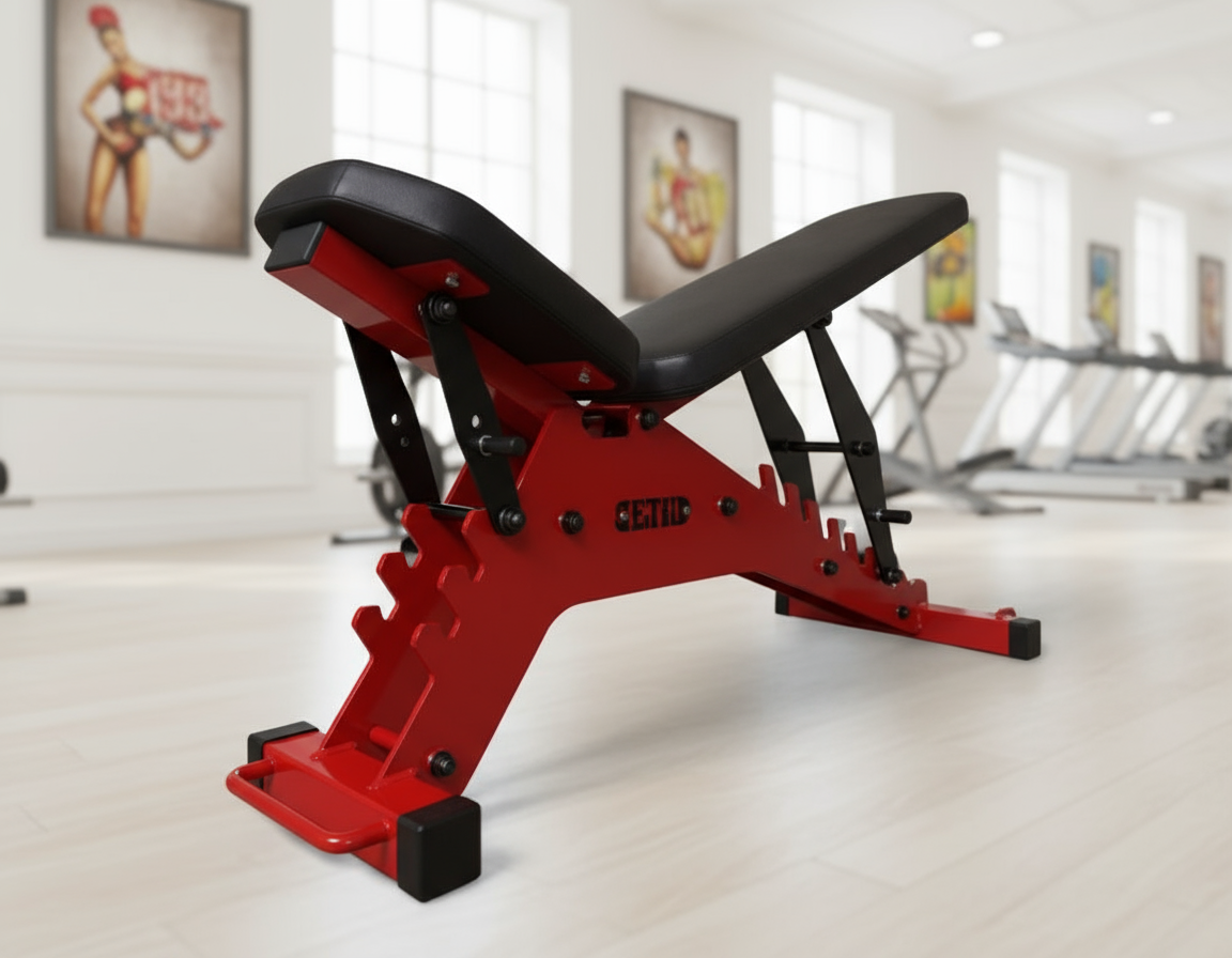 Pro Line Bench Træningsbænk - Justerbar Professionel Hjemmegym gym4all