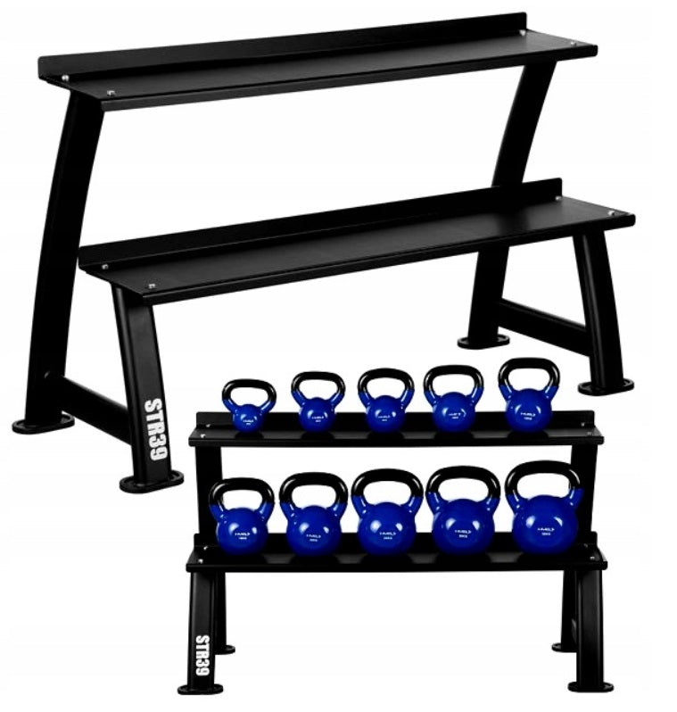 Kettlebell Stativ  HMS STR39 – 2 Etager & 300 kg