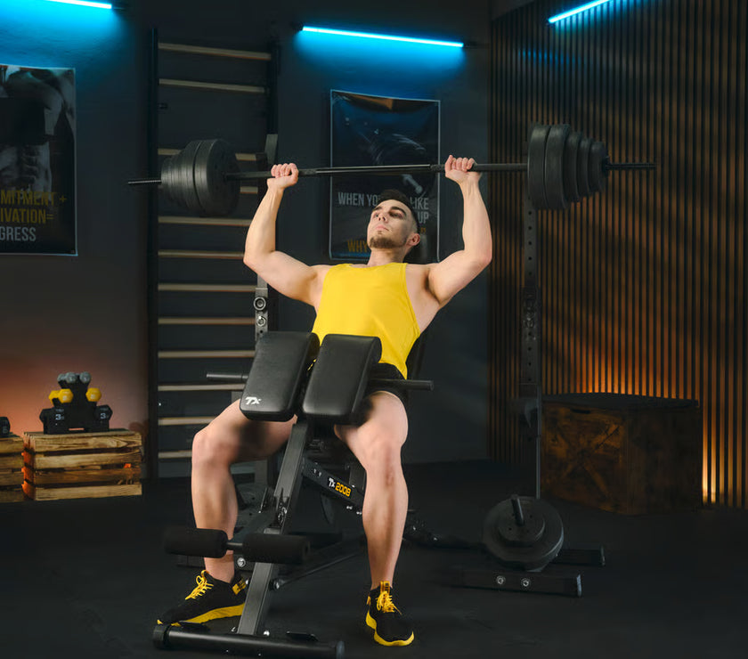 Justerbare vægtstativer med TX-sikring gym4all