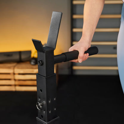 Justerbare vægtstativer med sikrings- og TX-dipholdere gym4all