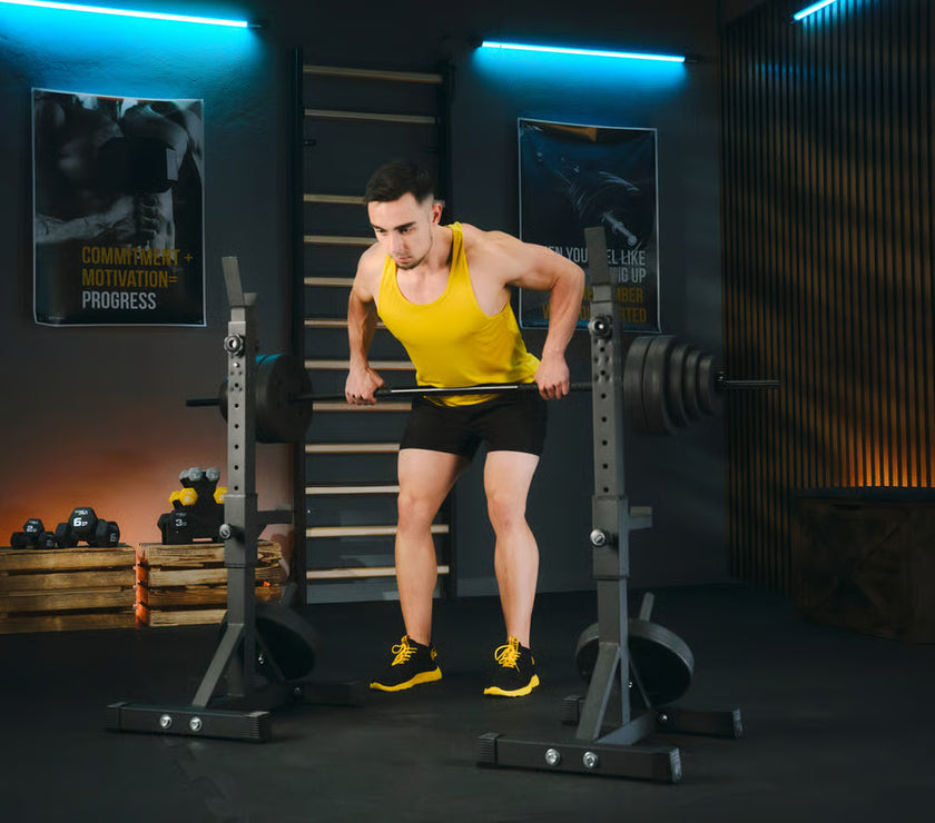 Justerbare vægtstativer med TX-sikring gym4all