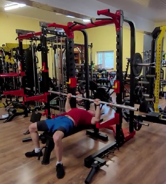 Pro Half Rack – Premium squat rack til hjemmegym & fitness gym4all