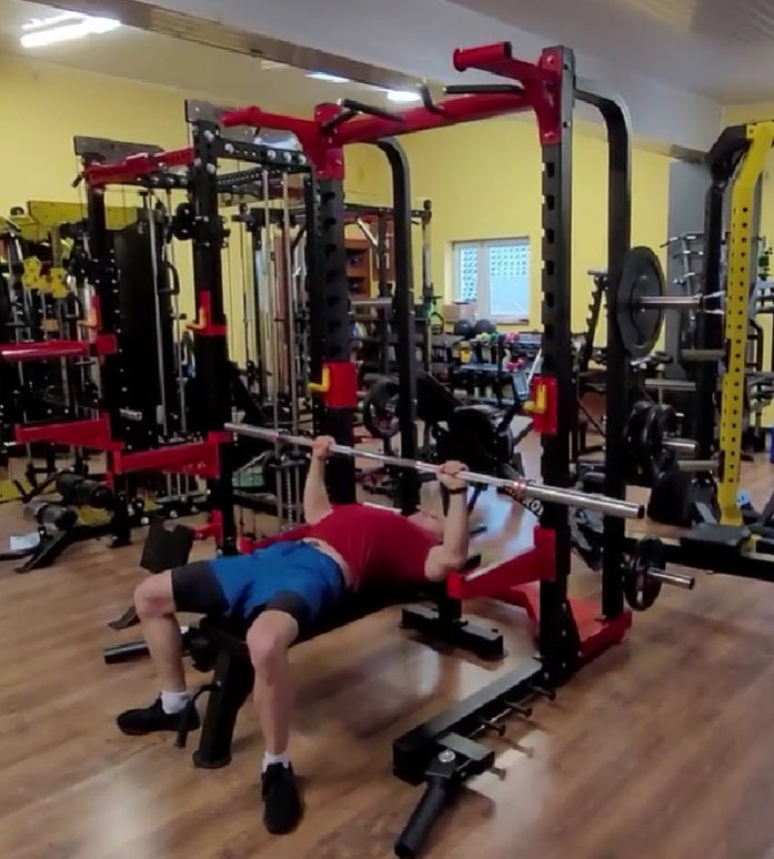 Pro Half Rack – Premium squat rack til hjemmegym & fitness gym4all