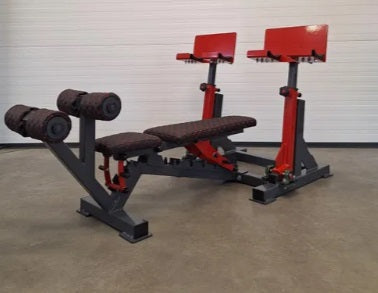 Reguleret bænk med håndvægte Stativ gym4all