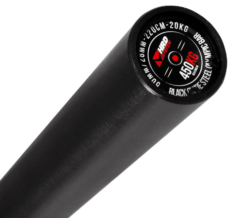 Cross Impact Olympic Bar 220 cm/50 mm – Black Oxide gym4all