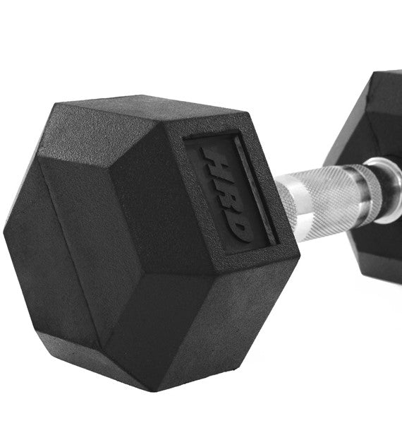 Hexagon Håndvægt 5 kg – Gummibelagt & Robust | Hjemmegym & Fitness gym4all