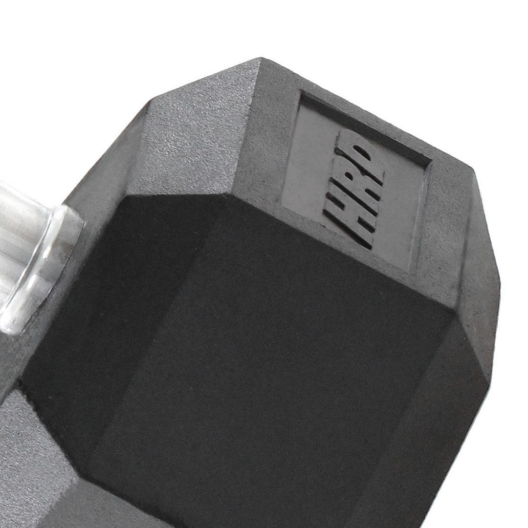 Hexagon Håndvægt 5 kg – Gummibelagt & Robust | Hjemmegym & Fitness gym4all