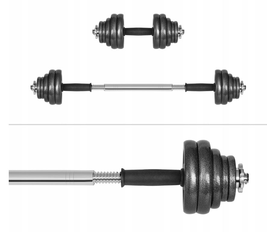 Rebel håndvægte 2×15 kg – par af robuste håndvægte til styrketræning.