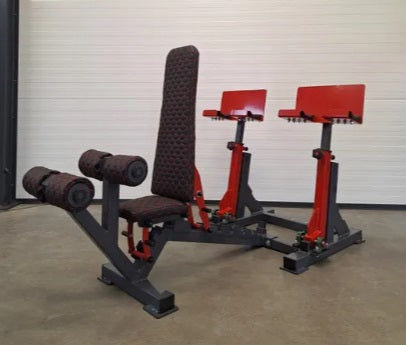 Reguleret bænk med håndvægte Stativ gym4all