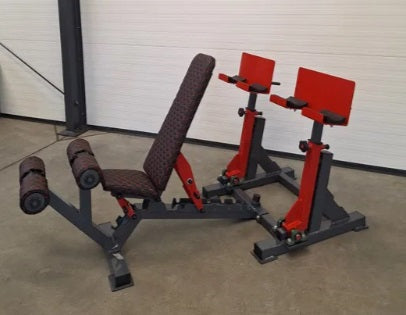 Reguleret bænk med håndvægte Stativ gym4all