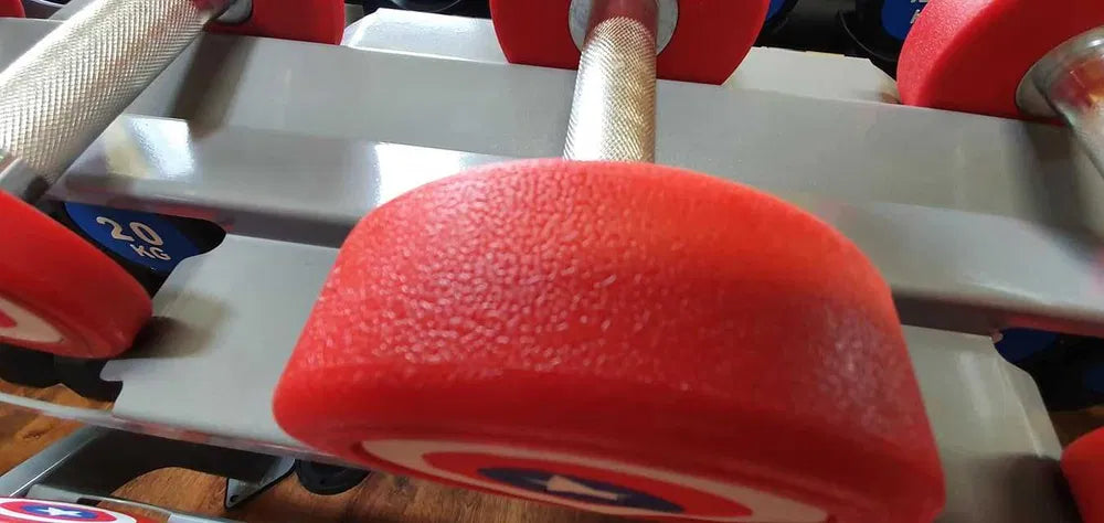 Captain America Håndvægtsæt | 20 par | 2,5–50 kg | Total 1050 kg gym4all