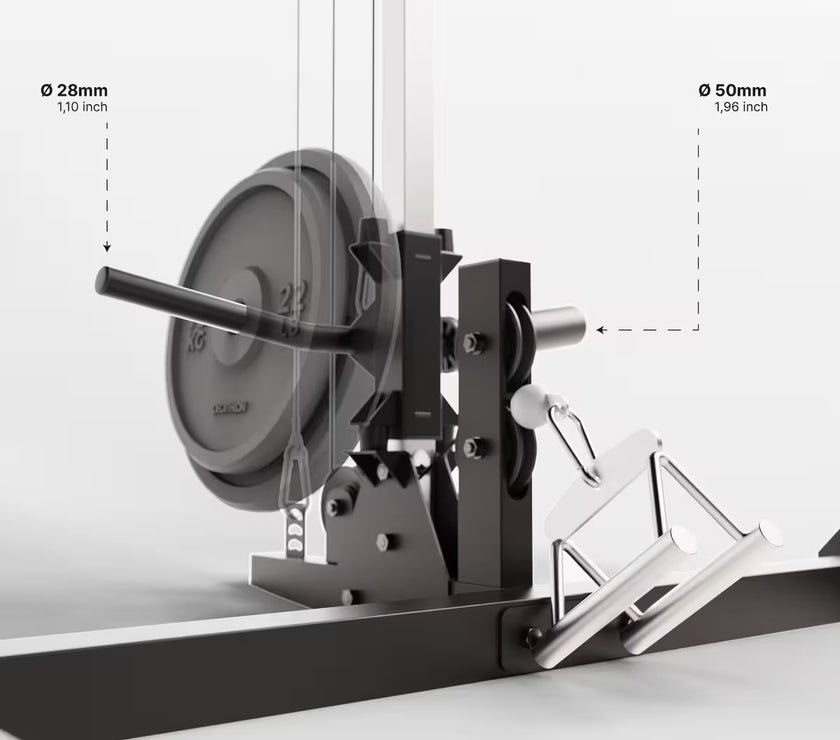 Power Rack med kabeltårn gym4all