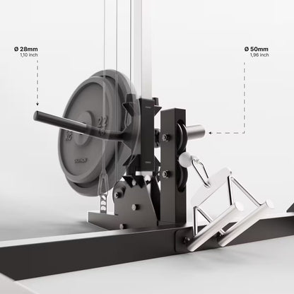 Power Rack med kabeltårn gym4all