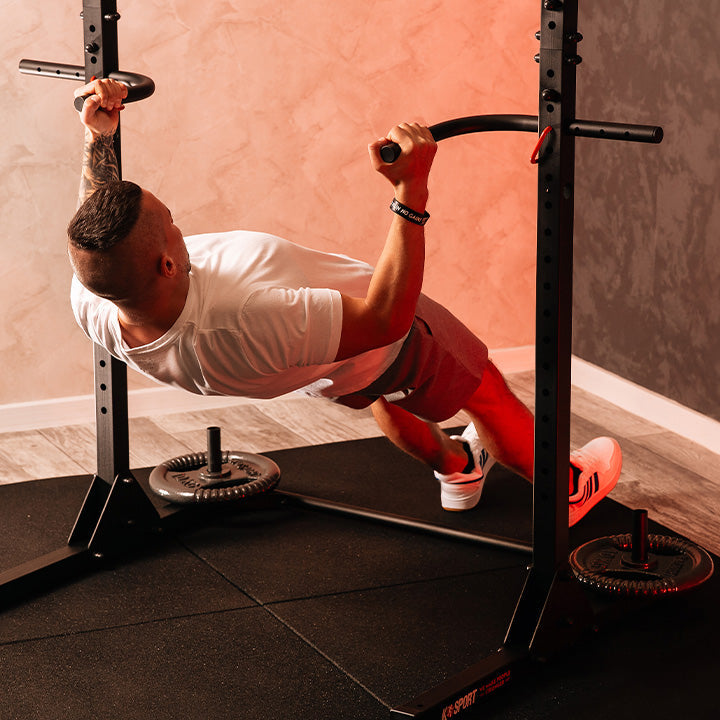 STATIONÆR PULLUPPESTANG MED STATIVE gym4all