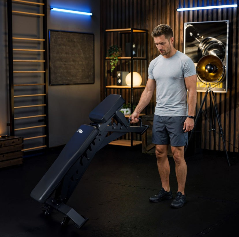 Justerbar Træningsbænk TX-400B – 150 kg Kapacitet til Hjemmegym