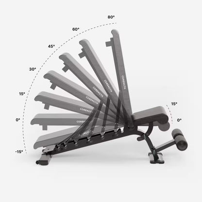 Bench 900 styrketræningsbænk gym4all