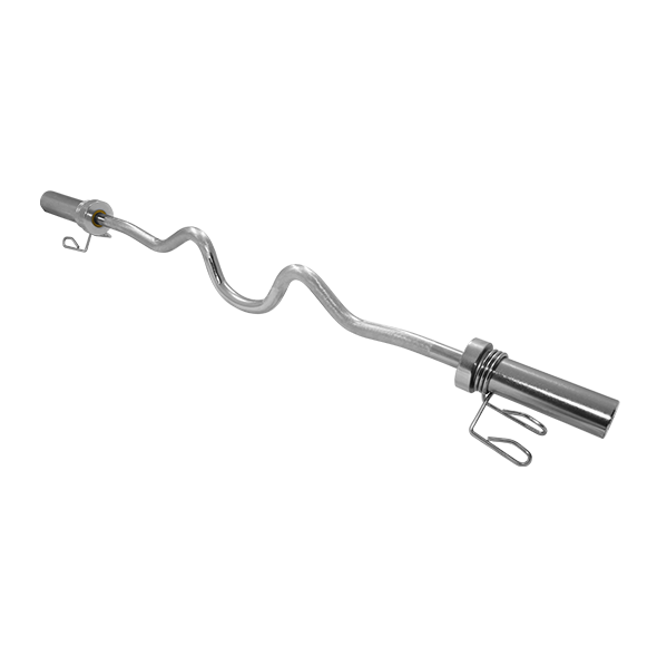 Knækket Olympisk Bar 120 cm | Ergonomisk & Kompakt gym4all