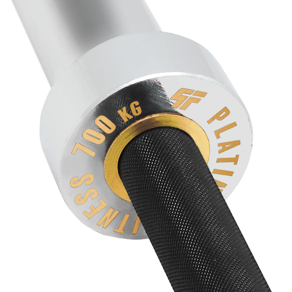 Professionel Power Olympic Bar 220 cm/50 mm – Platinum Stålstang gym4all