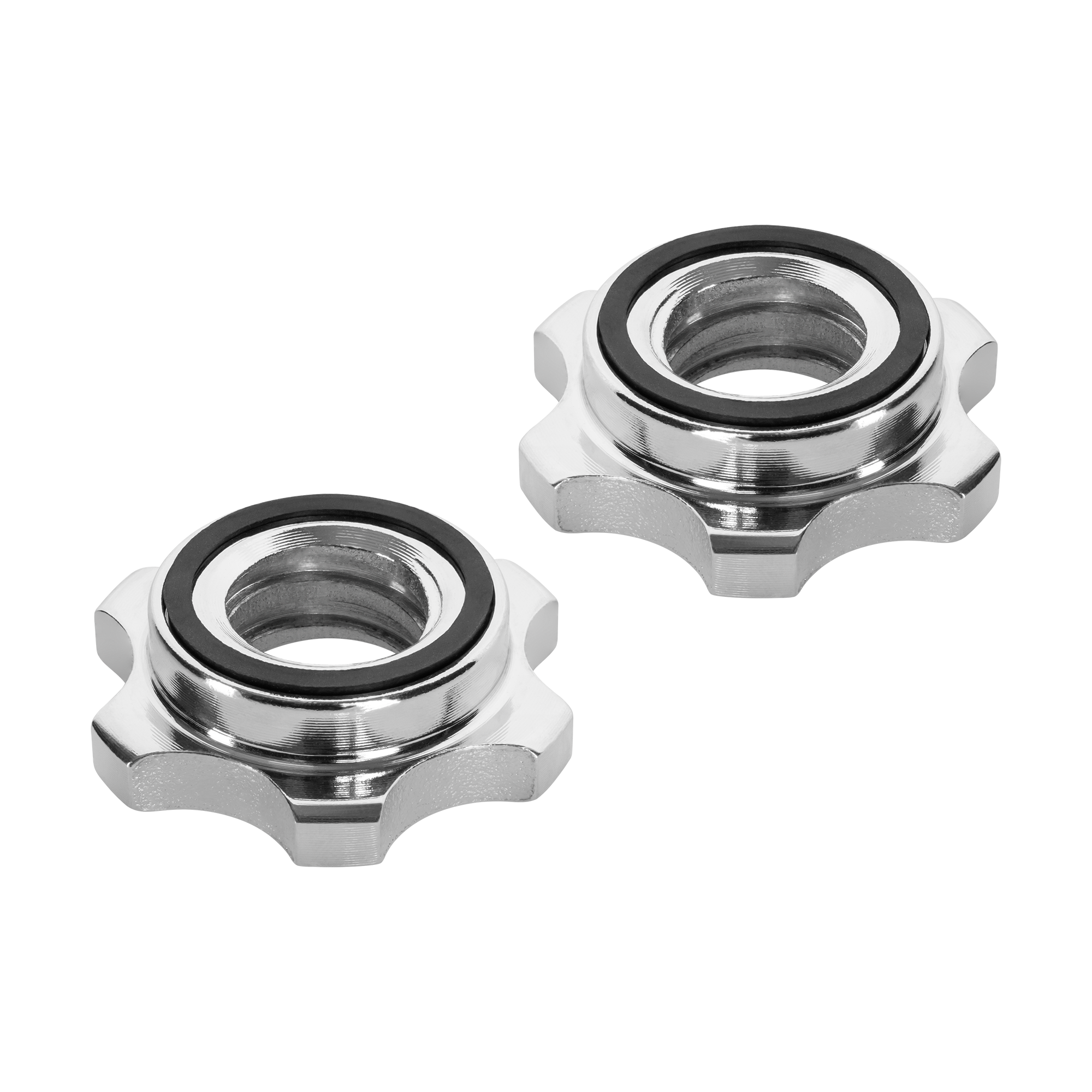 Nærbillede af gevind på stærkt bøjet Rebel curlstang 120 cm.