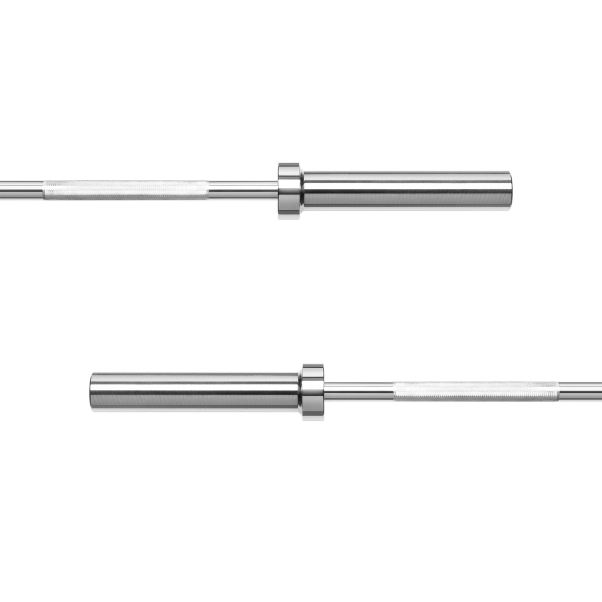 Indbyggede præcisionslejer på Rebel Olympisk Vægtstang 150 cm for jævn rotation