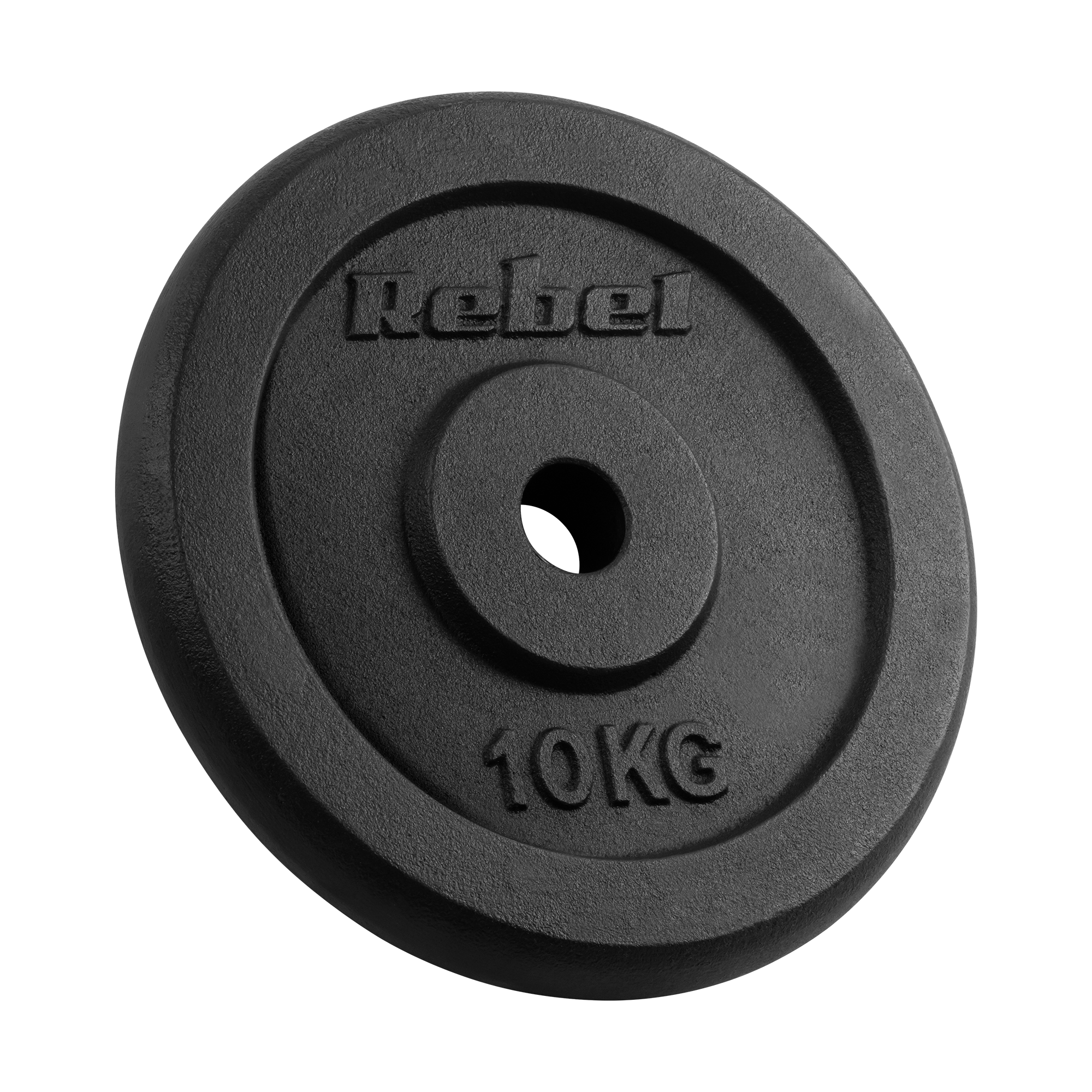 Vægtskiver 2x10kg med Håndtag 31 mm gym4all