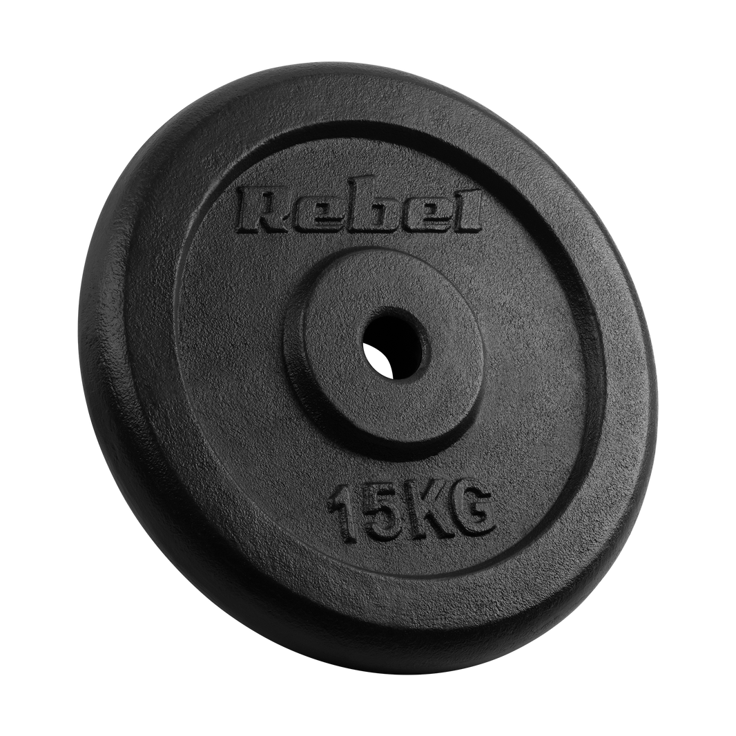 Vægtskiver  2x15kg gym4all