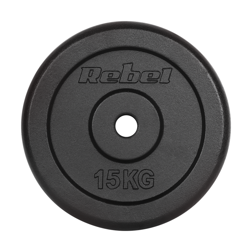 Vægtskiver  2x15kg gym4all