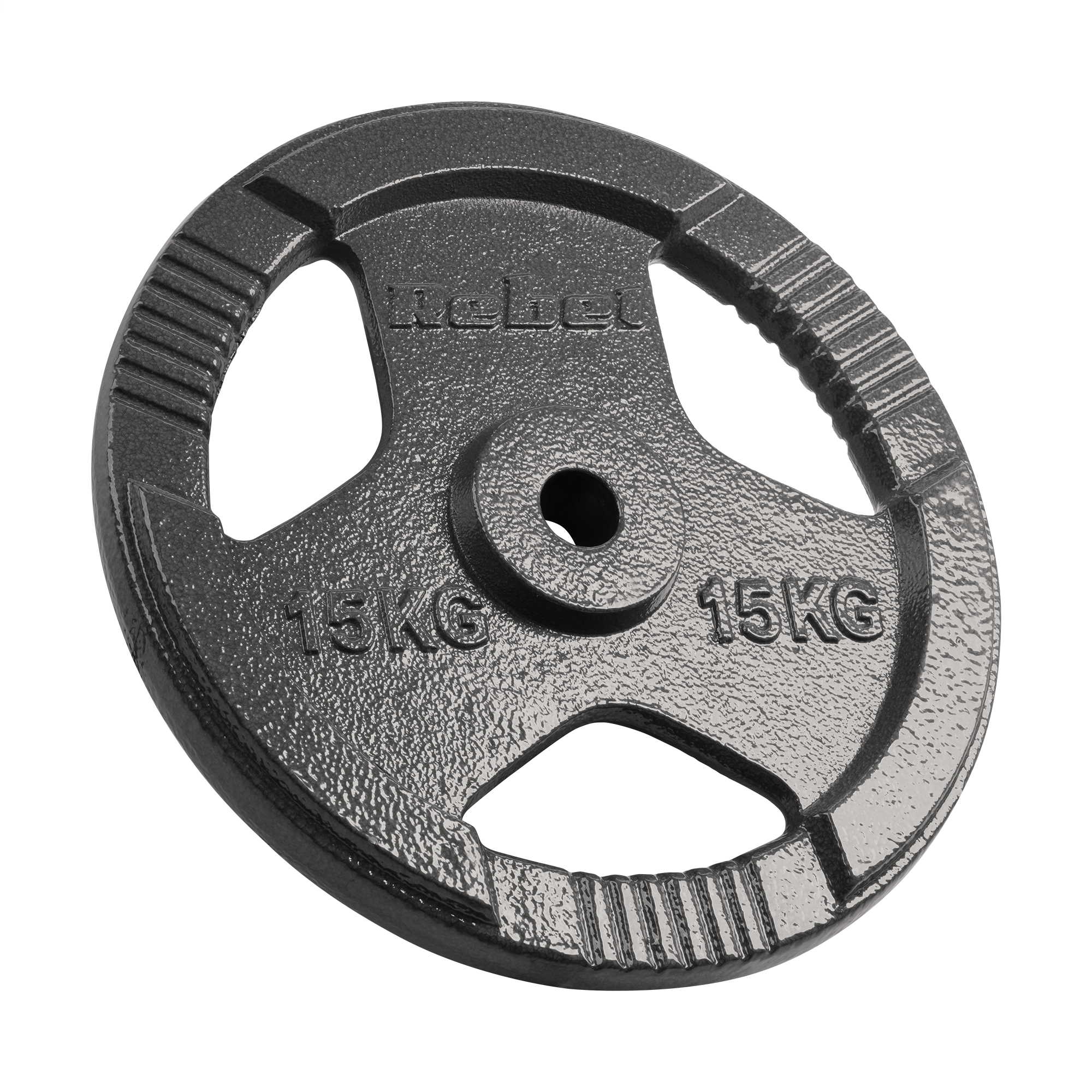 Vægtskiver 2x15kg med Håndtag 31 mm gym4all