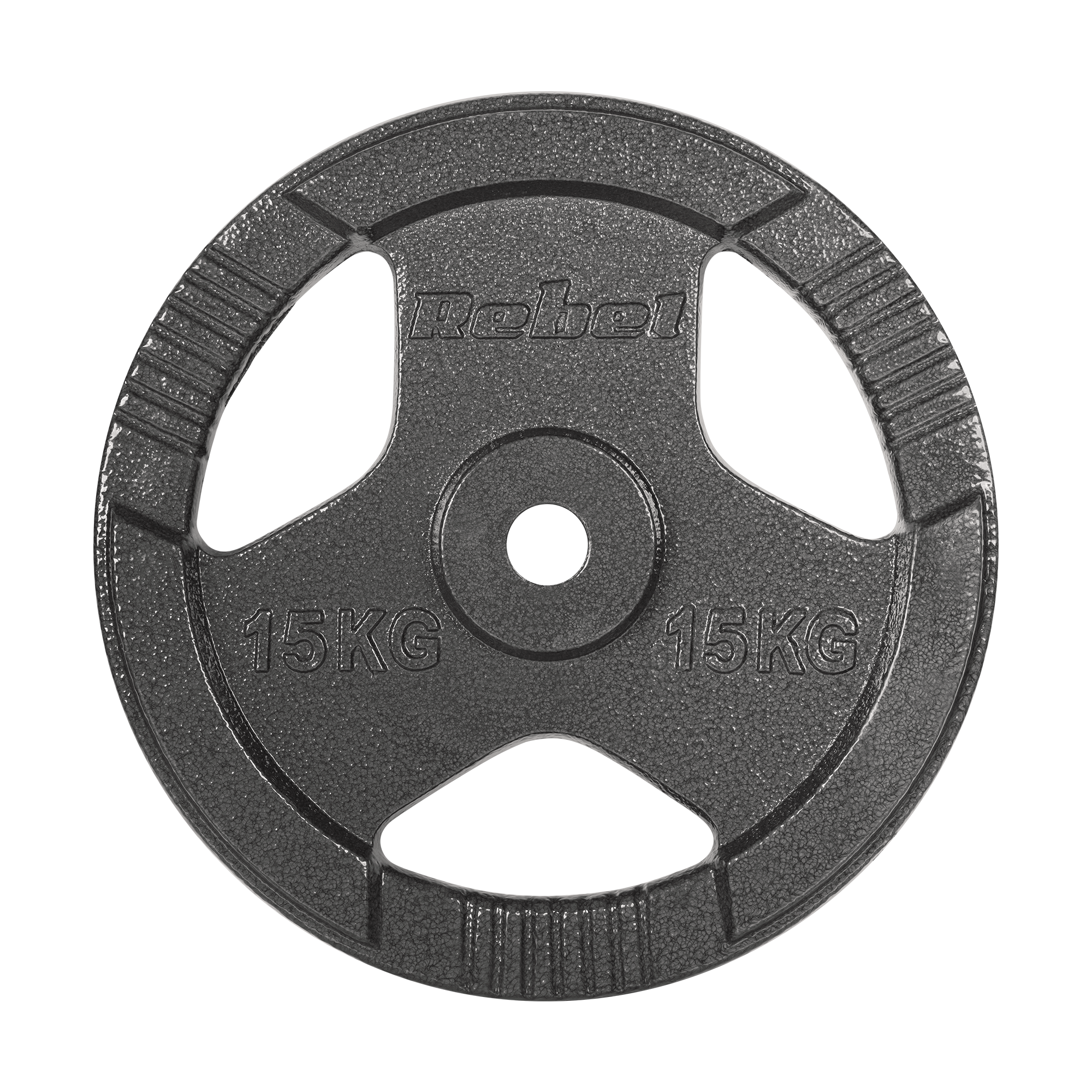 Vægtskiver 2x15kg med Håndtag 31 mm gym4all