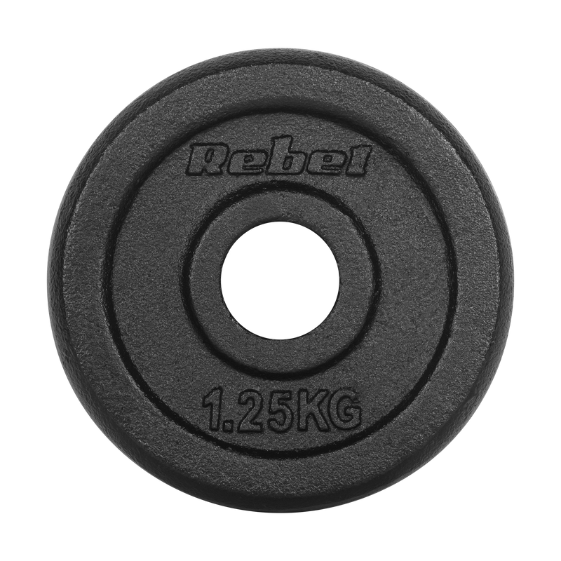Vægtskiver  4x1,25kg 31mm gym4all