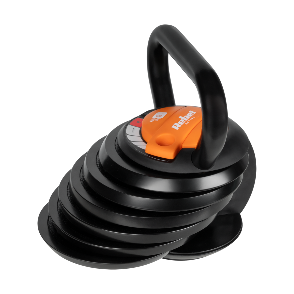 Kettlebell Støbejerns Regulated 18kg gym4all