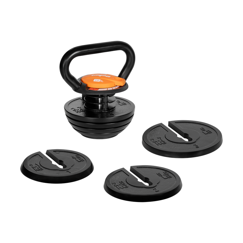 Kettlebell Støbejerns Regulated 18kg gym4all