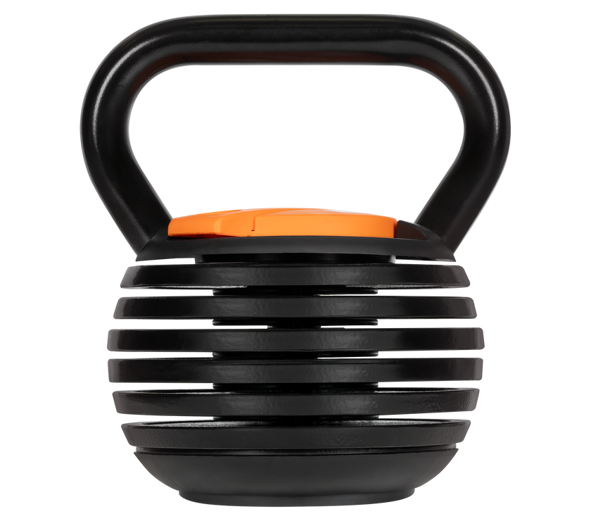 Rebel Kettlebell Justerbar 9kg - Premium Reguleret Træning gym4all