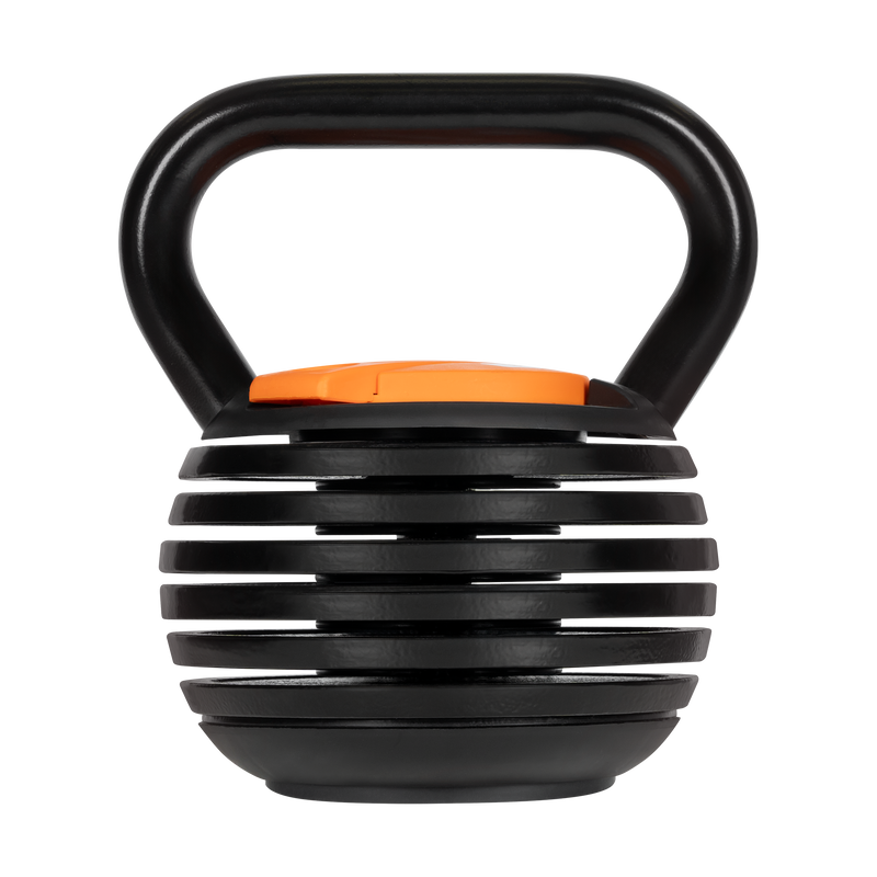 Rebel Kettlebell Justerbar 9kg - Premium Reguleret Træning gym4all