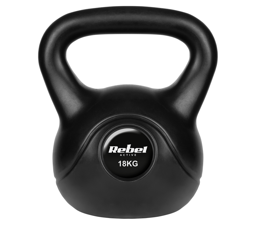 Kettlebell 18 kg Rebel - Professionel Træningsudstyr til Styrketræning gym4all