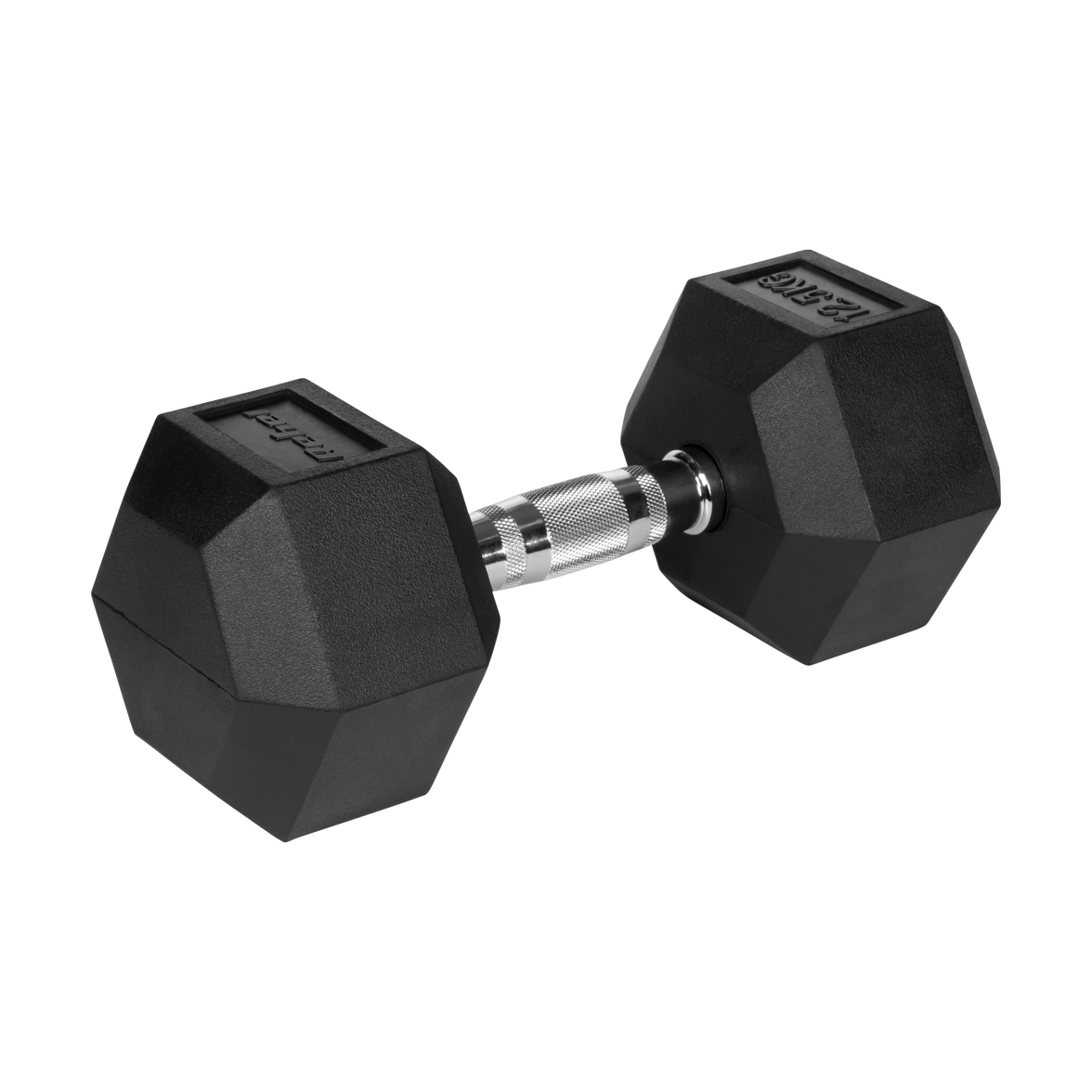 Hexagon dambells 12,5 kg: Robust støbejernsvægt til muskelopbygning i homegym.