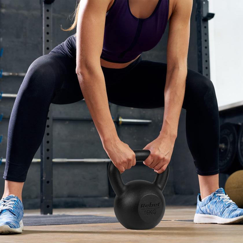 Kettlebell 10 kg Støbejerns gym4all