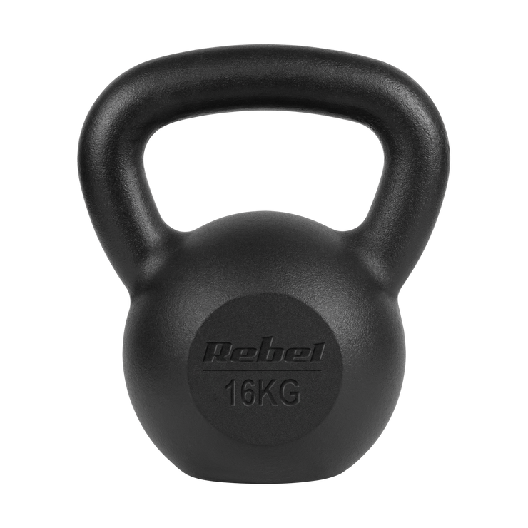 Kettlebell 16 kg Støbejerns gym4all