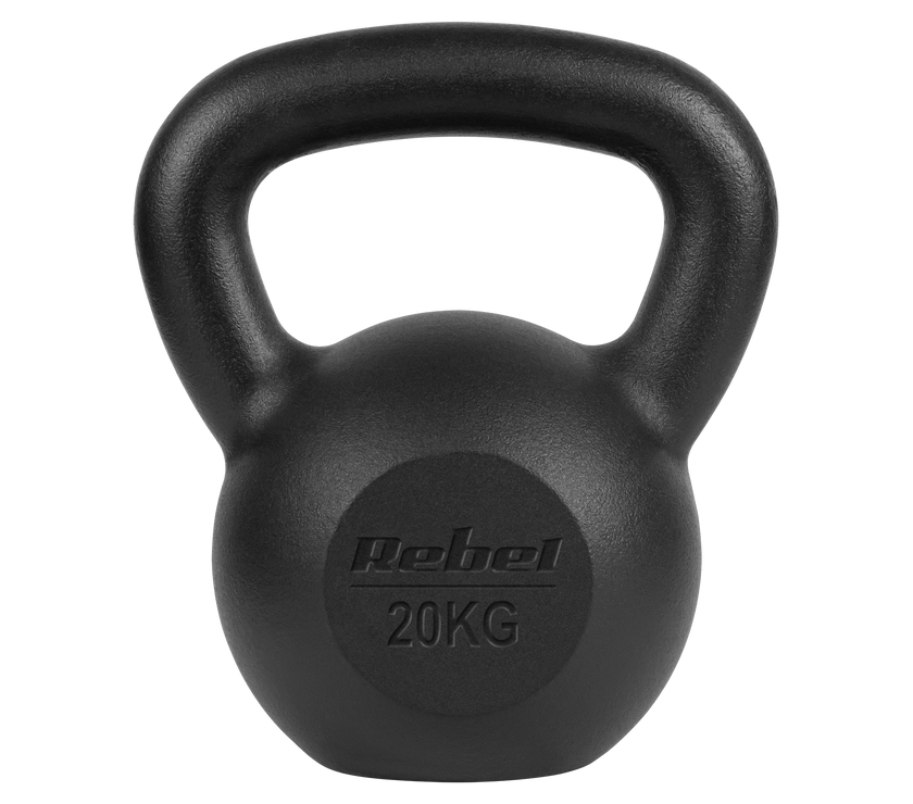 Kettlebell 20 kg Støbejerns gym4all