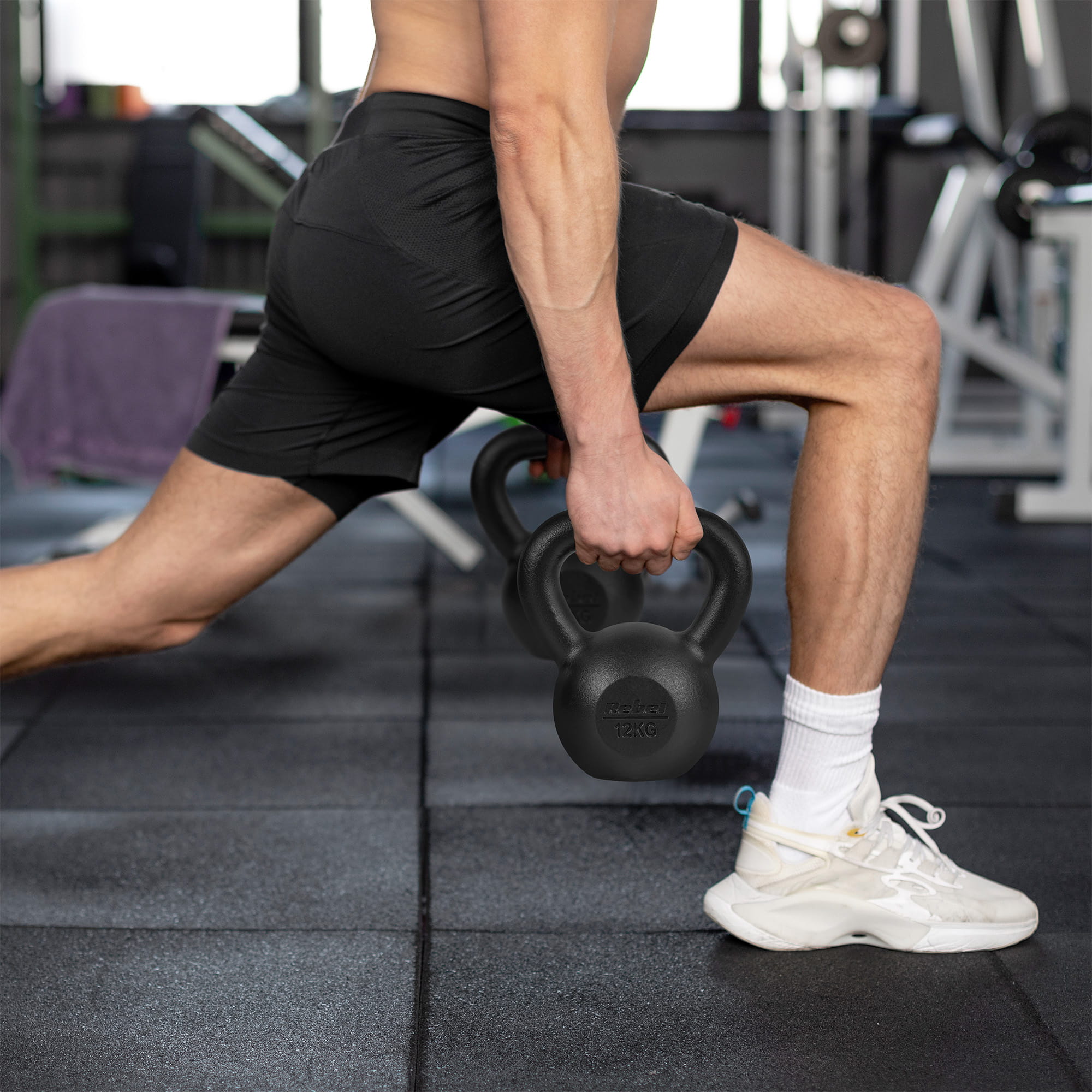 Kettlebell 24 kg Støbejerns gym4all