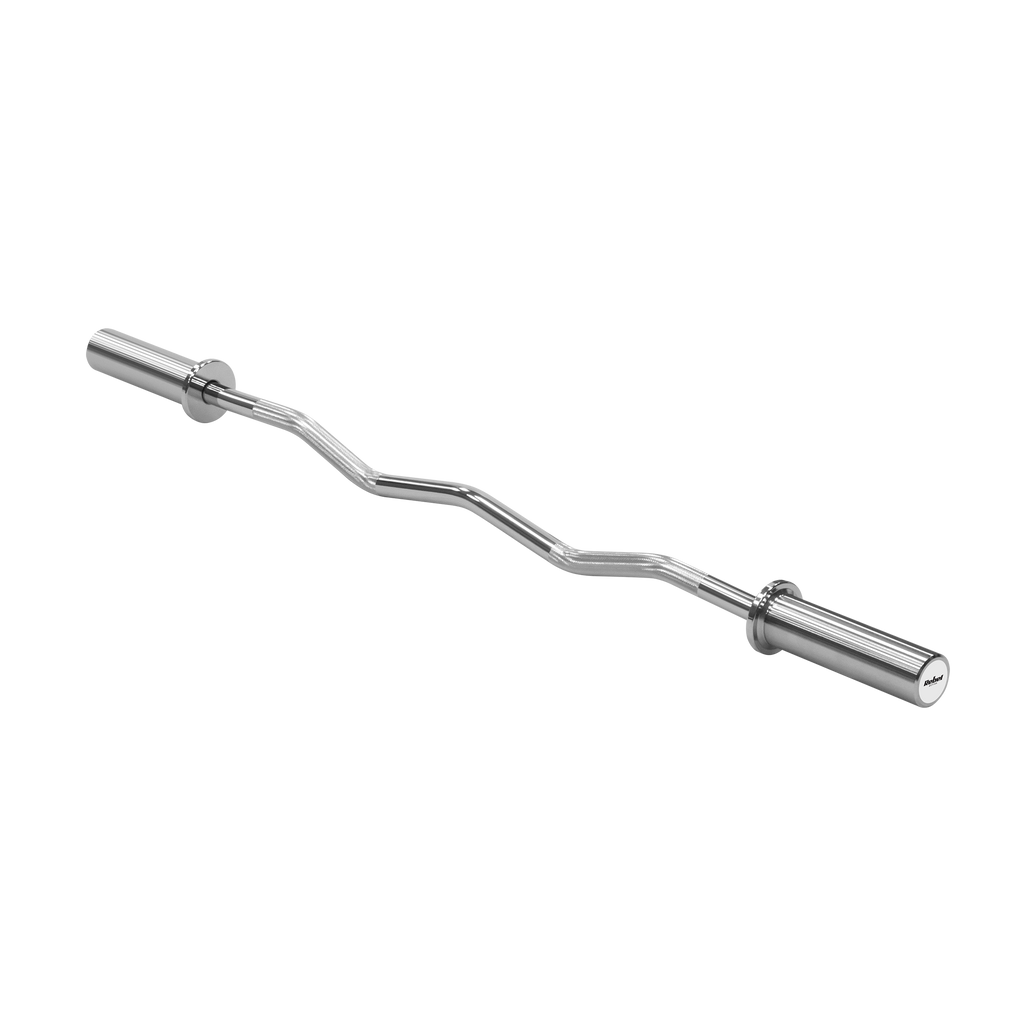 Rebel olympisk curlstang 120 cm, 6 kg til biceps og triceps trænin